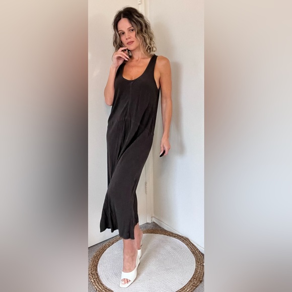 CP Shades Midi Dress in Gray - Picture 4 of 8